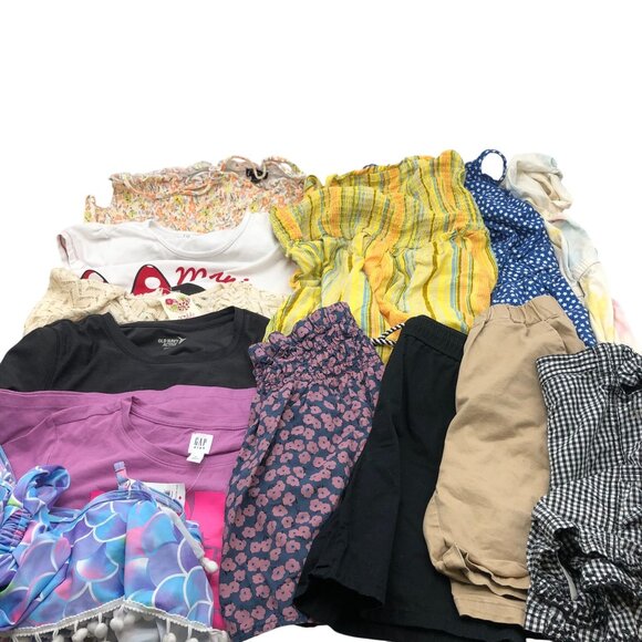GAP Other - Girls Size 10-12 Spring Summer Clothing BUNDLE Short Sleeve Shorts Outfits